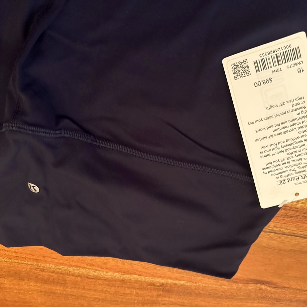 Dark Navy Align High-Rise Pant 28”